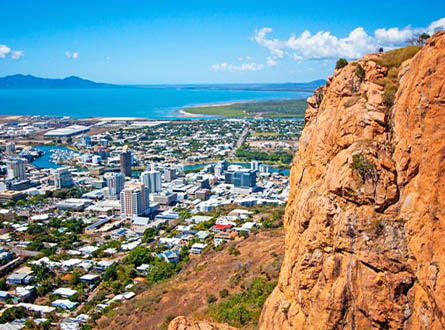 View of Townsville from Castle Hill