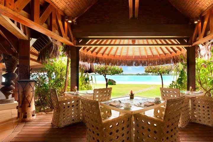 Dining at The St. Regis Bora Bora