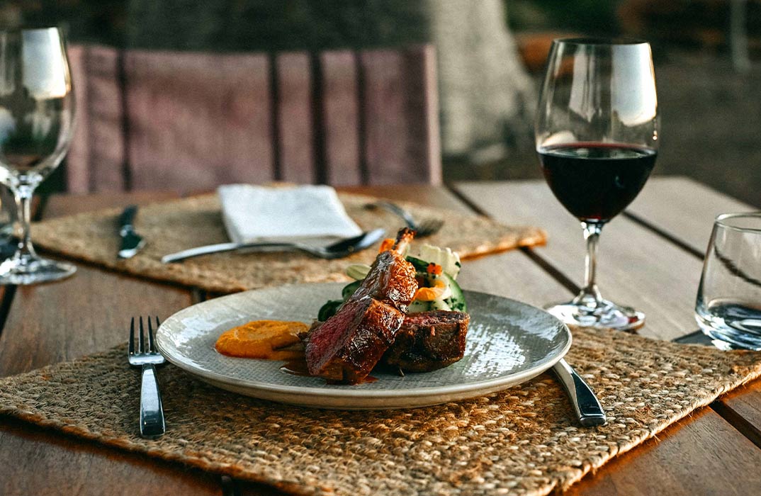 Dining at Bullo River Station