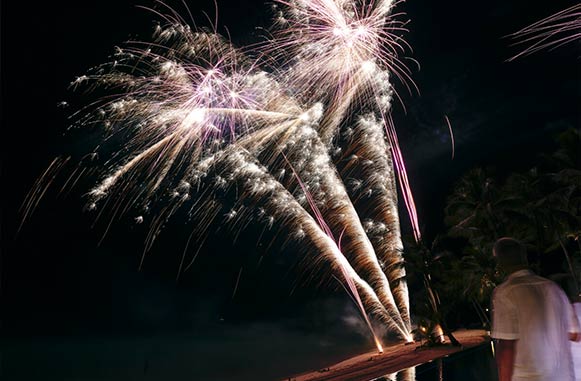 Celebrations at Pelorus Private island