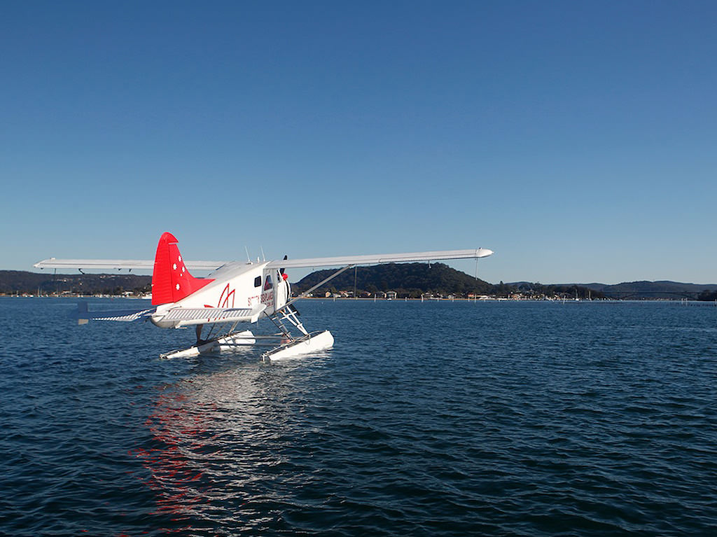 Pretty House Beach - arrive by seaplane from Sydney