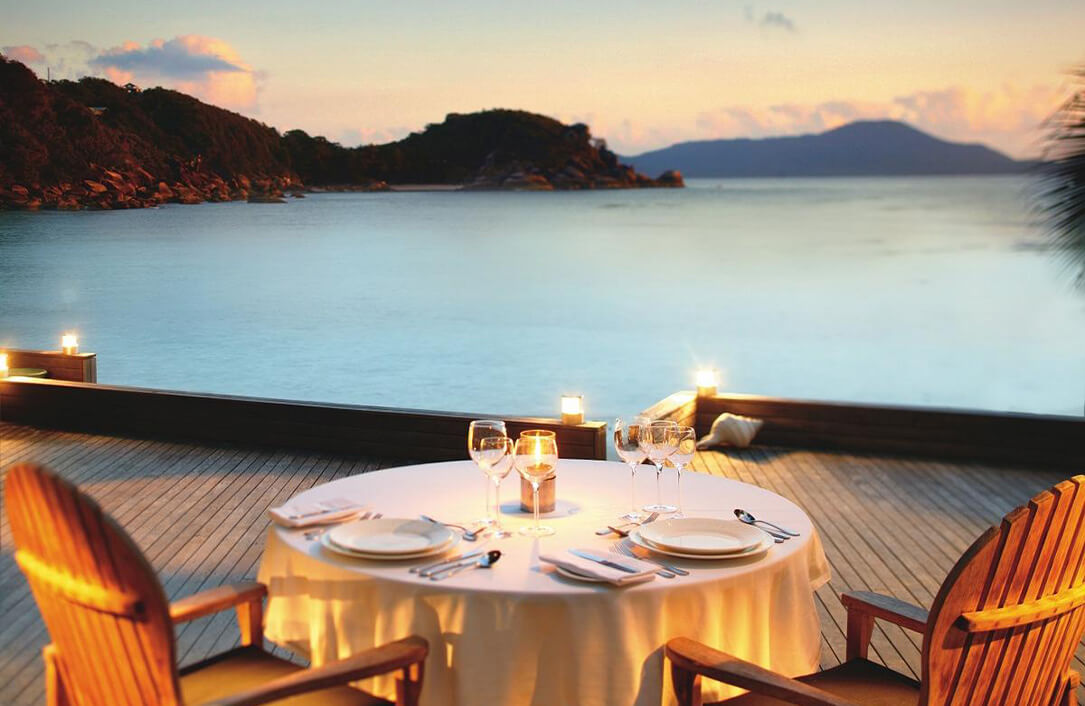 Bedarra private dining