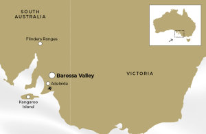 Map of Barossa Valley