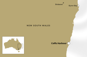 Map of Coffs Harbour
