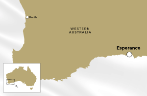 Map of Esperance
