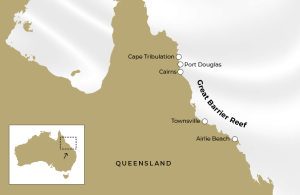 Map of Queensland