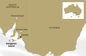 Map of kangaroo Island