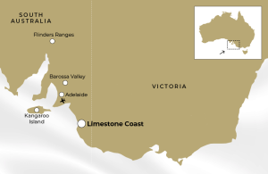 Map of Limestone Coast