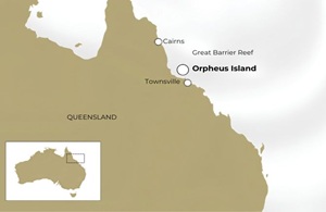 Orpheus Island Location Map