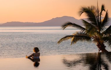 Orpheus Island Sunset Views from Infinity Pool